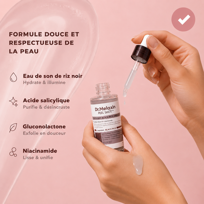 KoreanGlow™ - Le Sérum Coréen Exfoliant au Riz